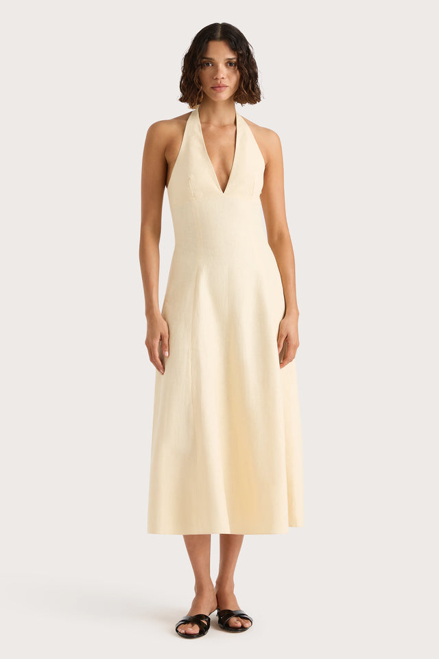 Marais Midi Dress Butter