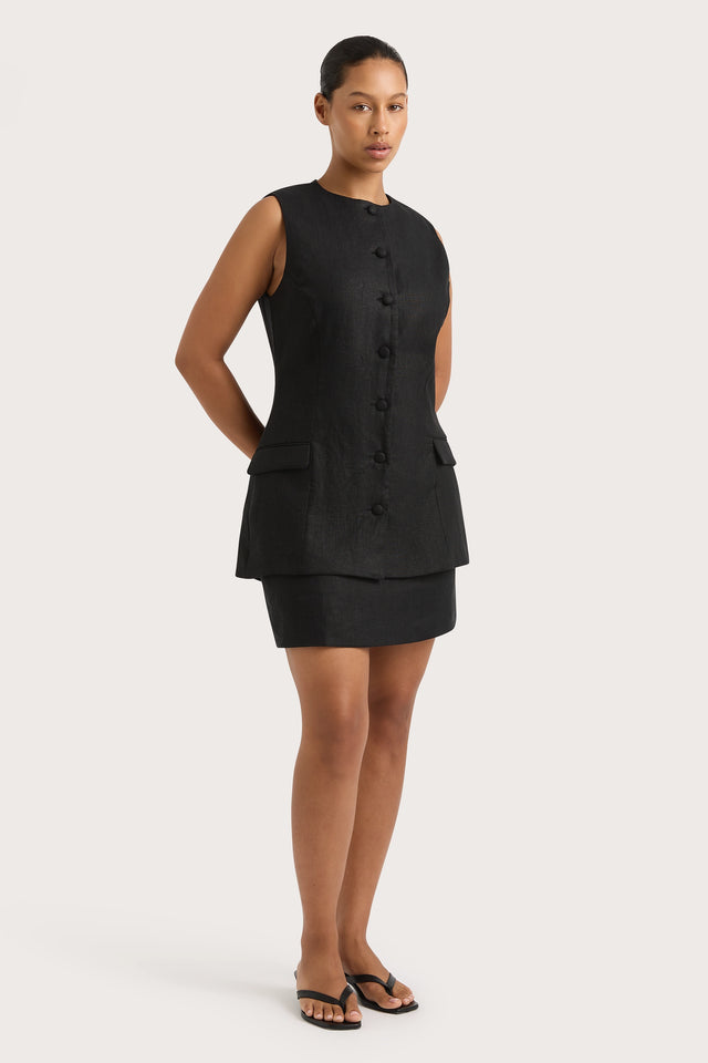 Lila Mini Shorts Black - Final Sale