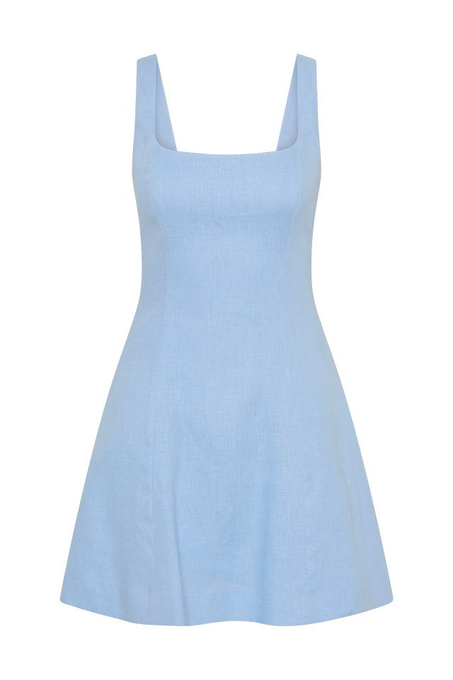 Felice Mini Dress Mineral Blue