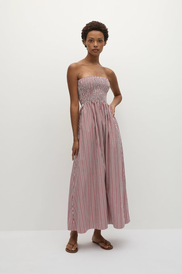 Sanya Maxi Dress Clare Stripe