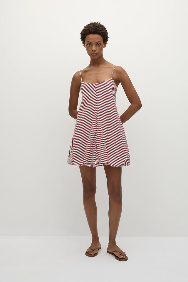 Aniela Mini Dress Clare Stripe