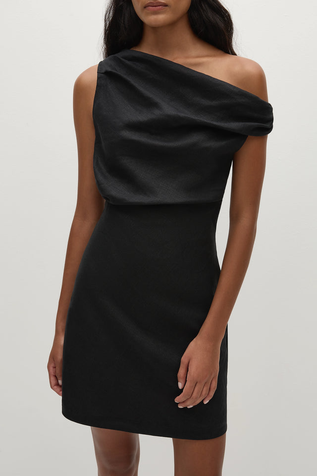 Suis Mini Dress Black - Faithfull the Brand INT Suis Mini Dress Black - Faithfull the Brand INT
