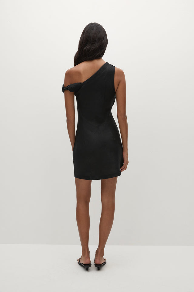 faithfull the brand black mini dress Faithfull | Women's Kelly Mini Dress Black