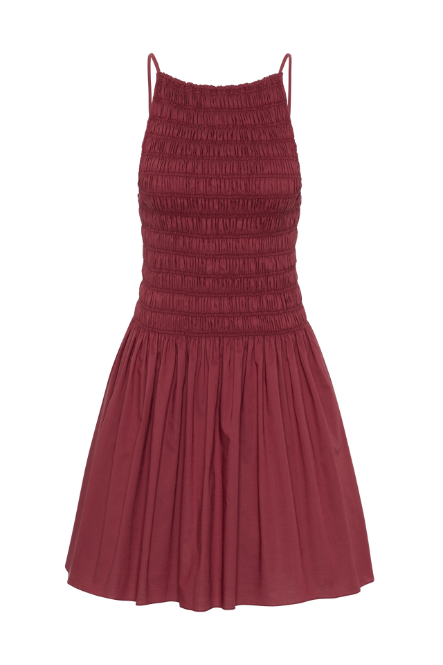 Laia Mini Dress Rhubarb