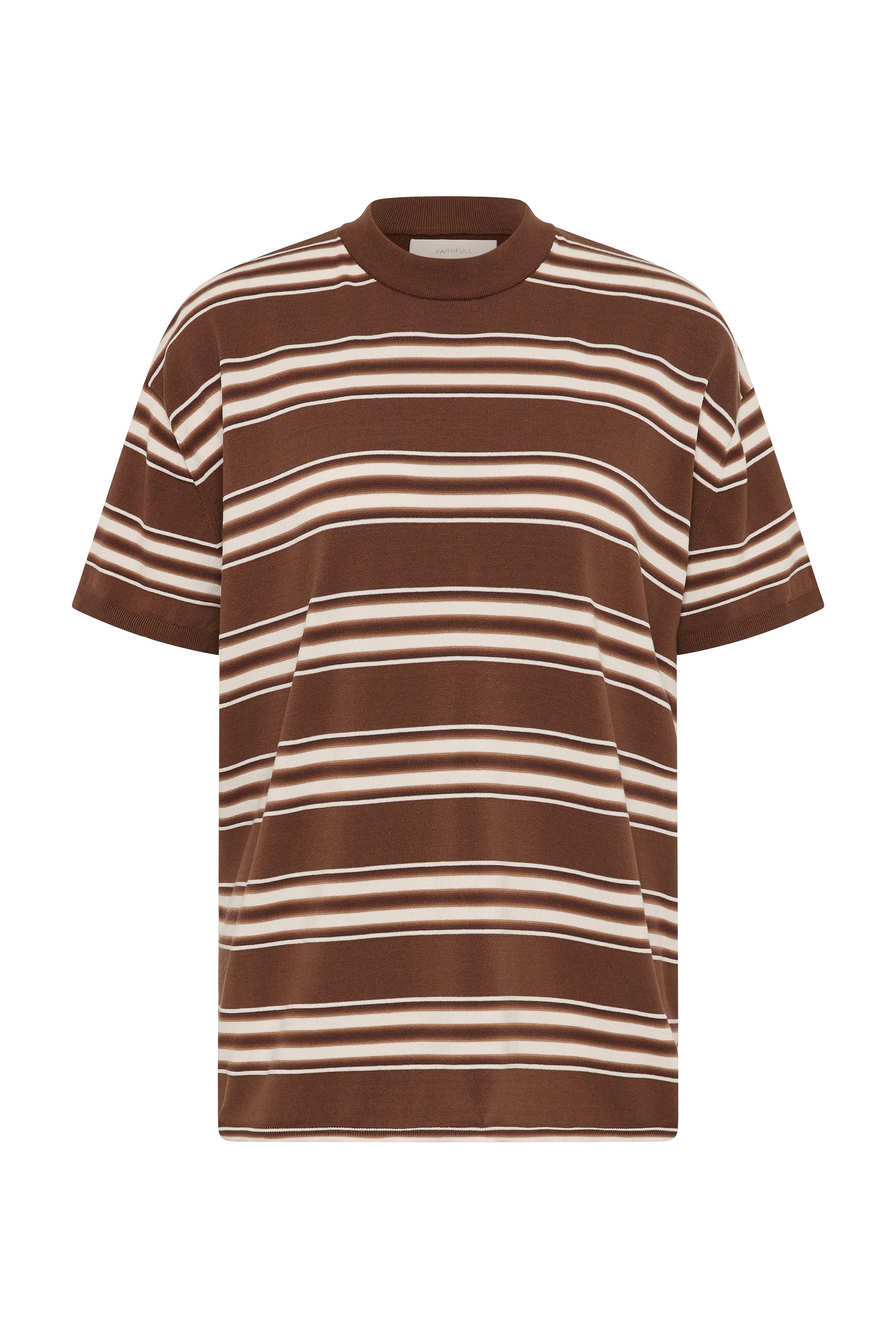 Le Paz Top Ombre Stripe Macro Carob - Faithfull the Brand INT