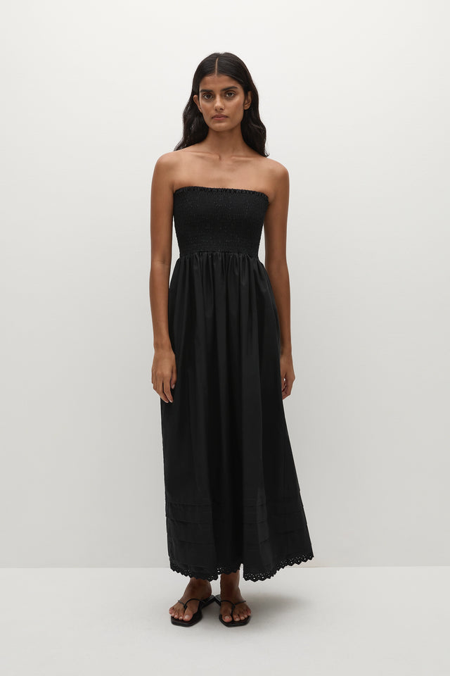 Iben Midi Dress Black