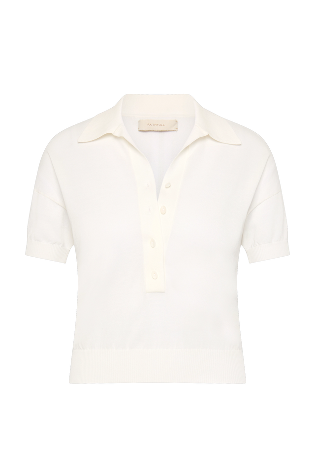 Sable Polo Shirt White