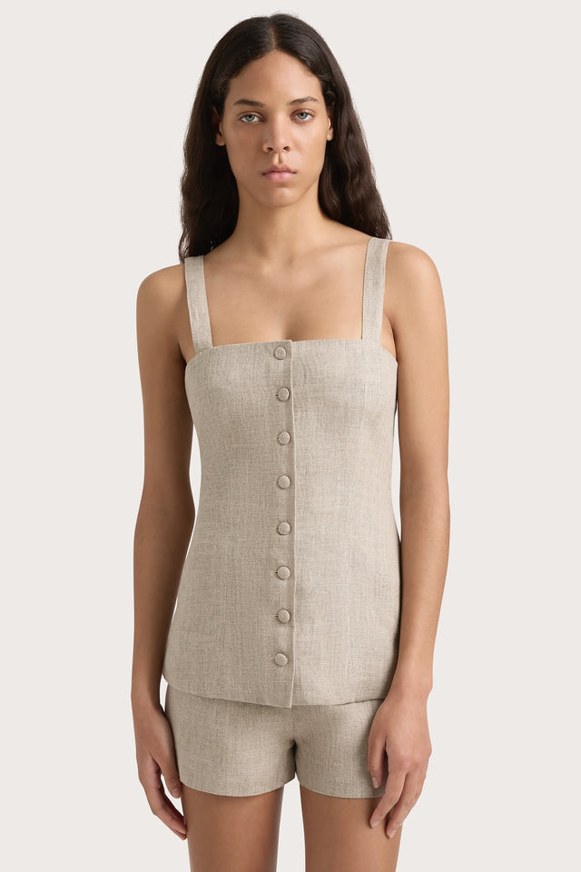 Corbiere Vest Oatmeal