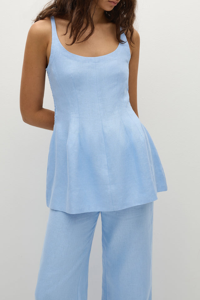 Syna Top Mineral Blue