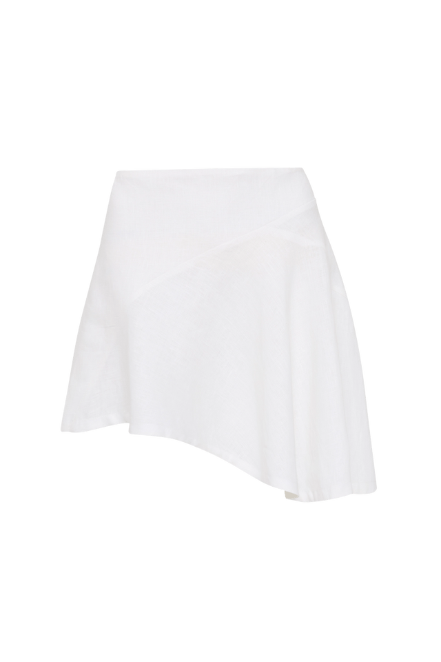 Antibes Mini Skirt White