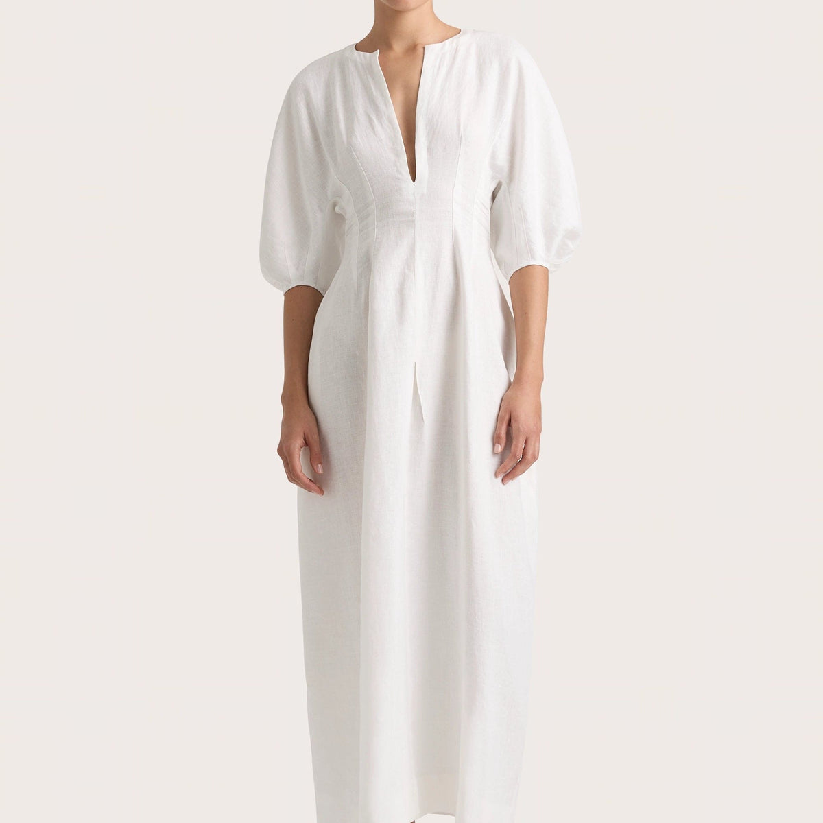 Soleil Maxi Dress White – Faithfull the Brand