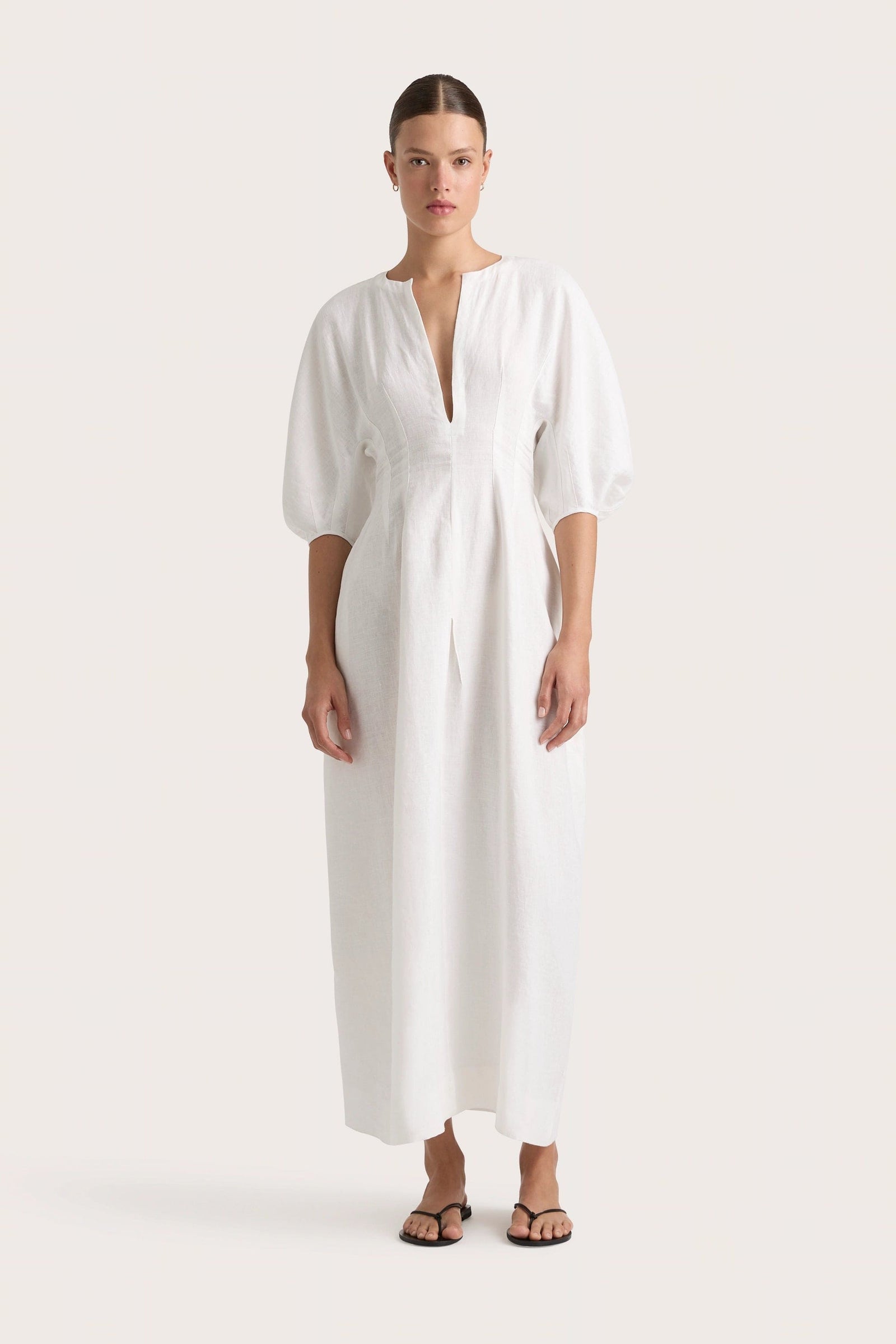 Soleil Maxi Dress White – Faithfull the Brand