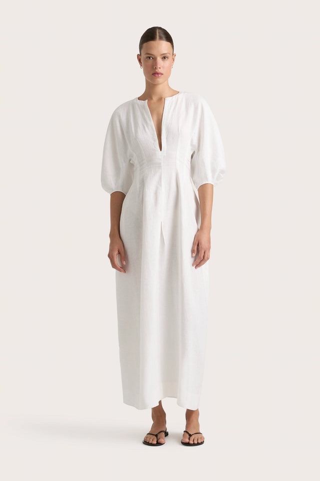 Soleil Maxi Dress White