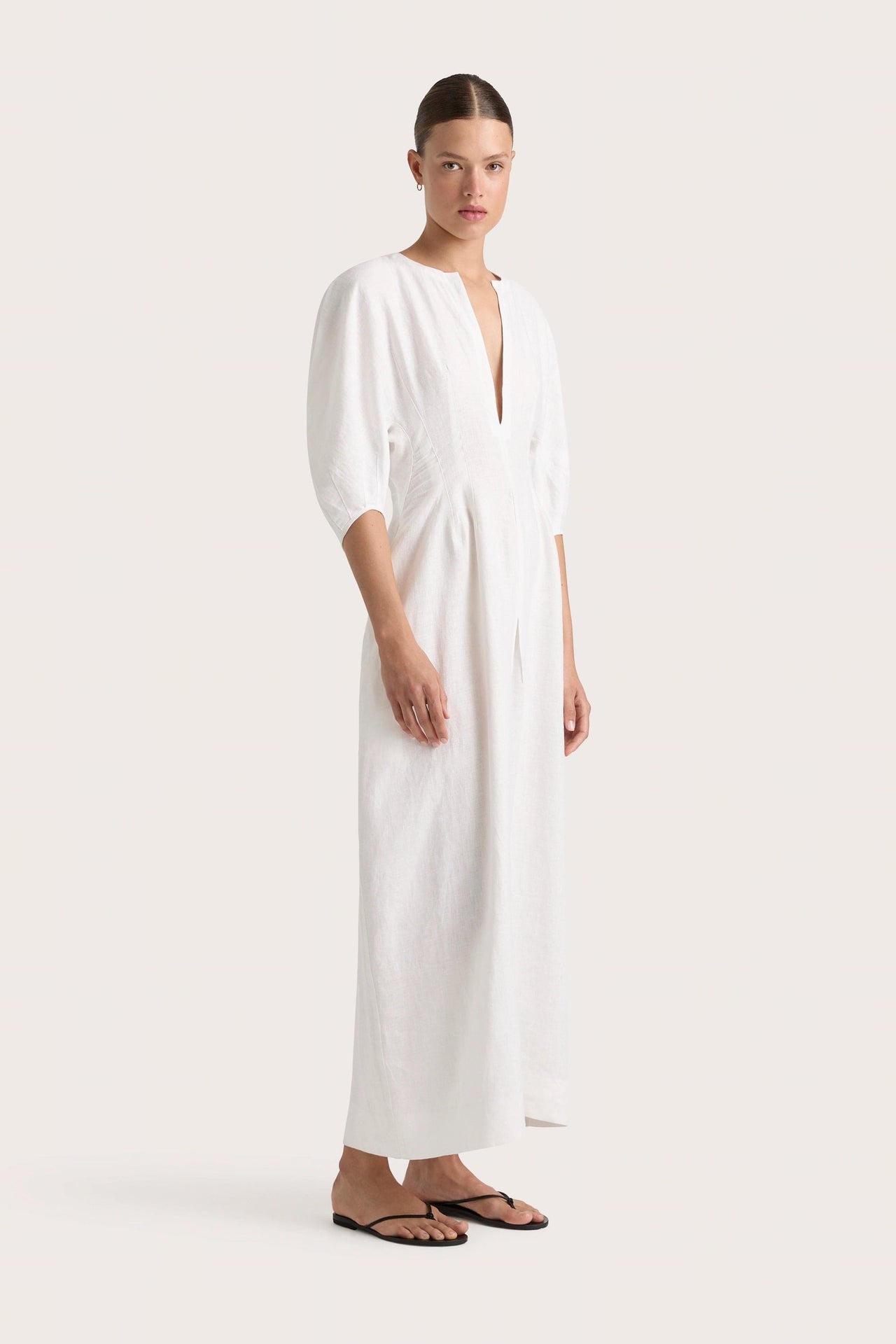 Soleil Maxi Dress White – Faithfull the Brand