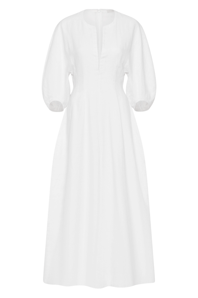 Soleil Maxi Dress White