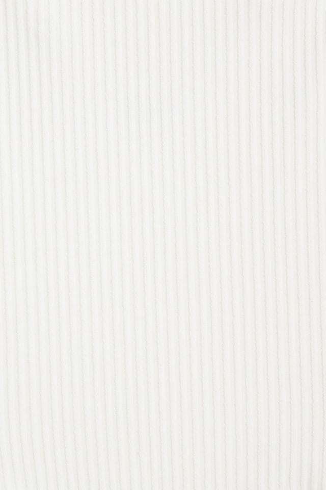 Liu Bikini Top Plain Off White - Final Sale