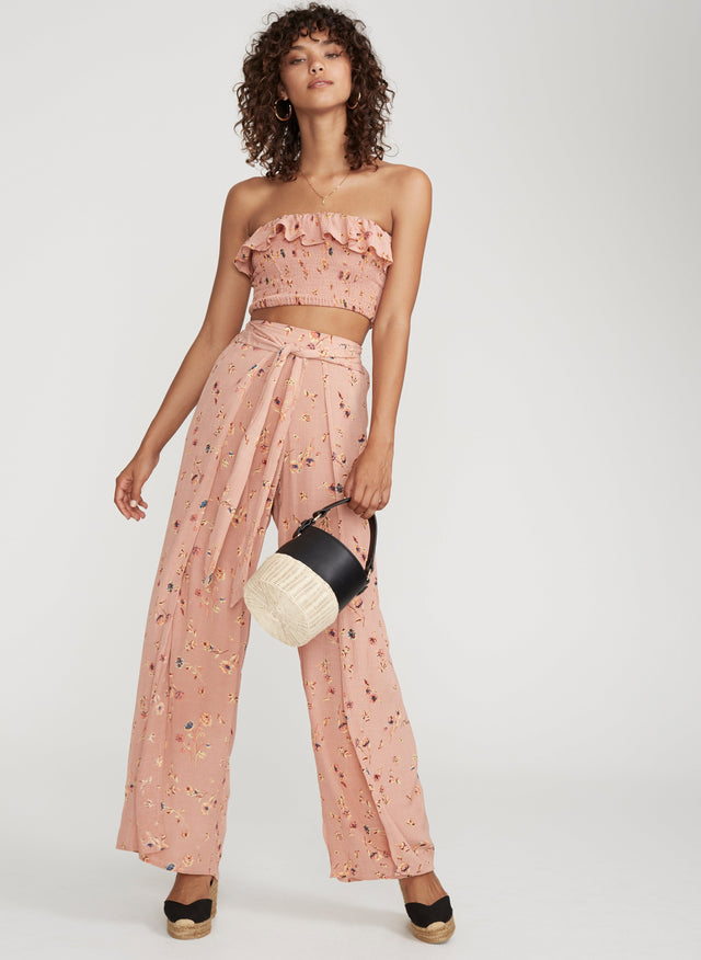 Salina Floral Print Tiki Tiki Pants  - Final Sale