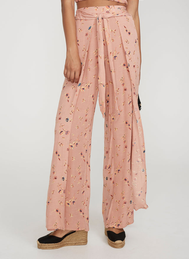 Salina Floral Print Tiki Tiki Pants  - Final Sale