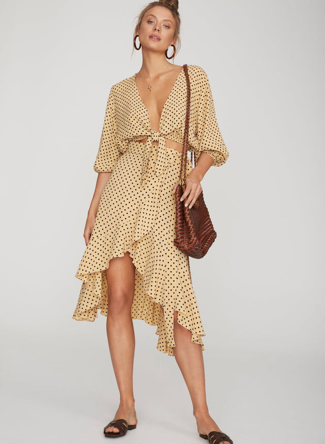 Lula Dot Print La Guardia Top  - Final Sale