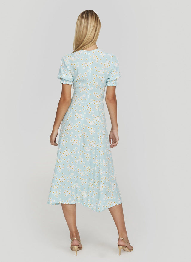 Zhoe Floral Print Ari Midi Dress  - Final Sale
