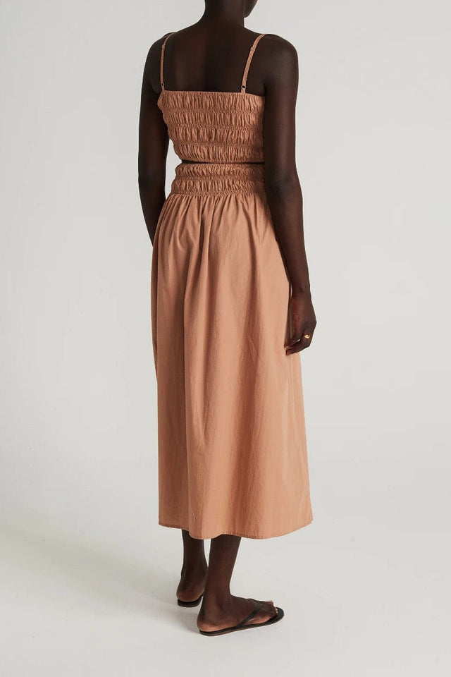 Liya Top Plain Hazelnut - Final Sale