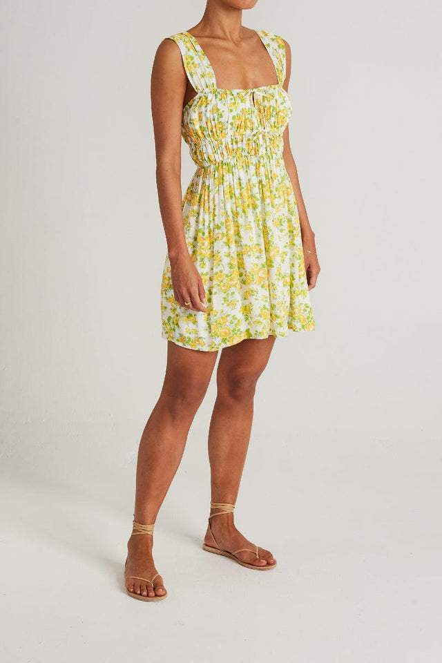 Praia Mini Dress Morello Floral Print - Final Sale