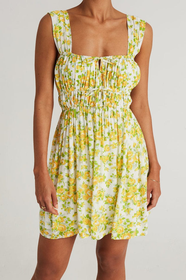 Praia Mini Dress Morello Floral Print - Final Sale