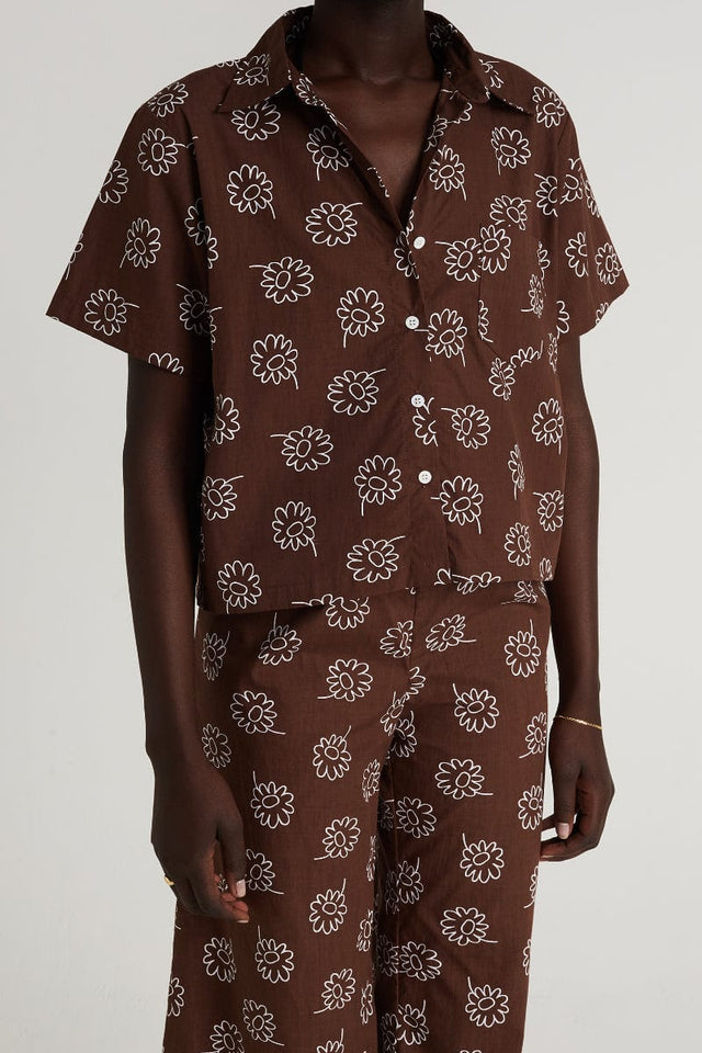 Lupe Shirt Girona Floral Print - Final Sale