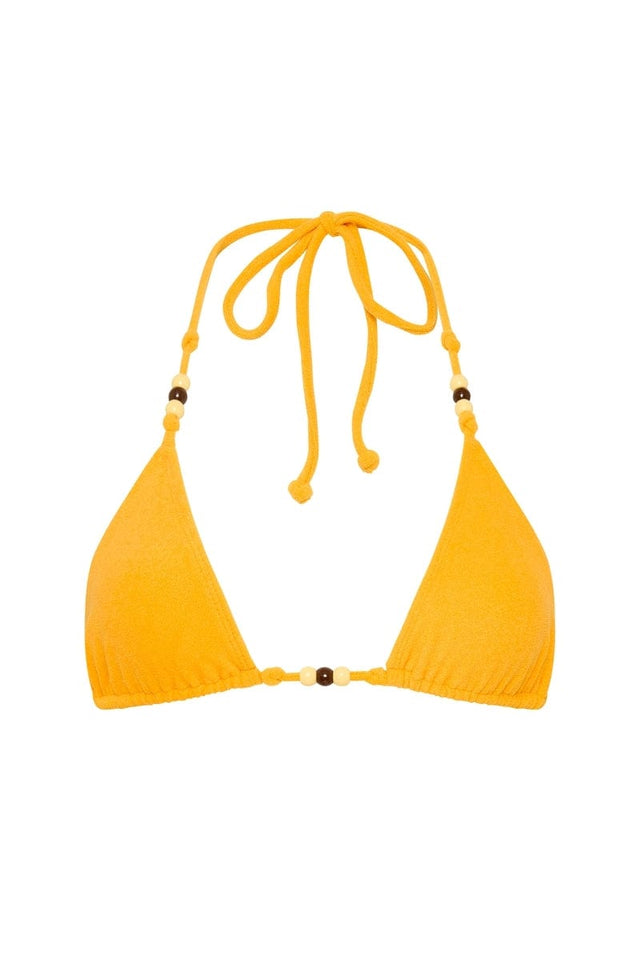 San Marco Bikini Top Citrus Towelling - Final Sale