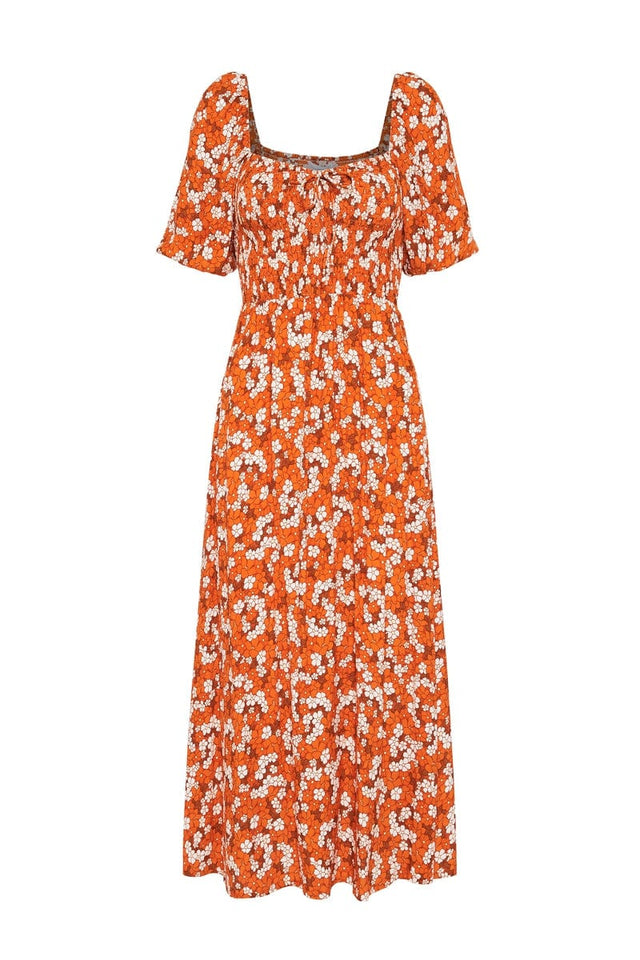 Velika Midi Dress Valencia Floral Print - Final Sale