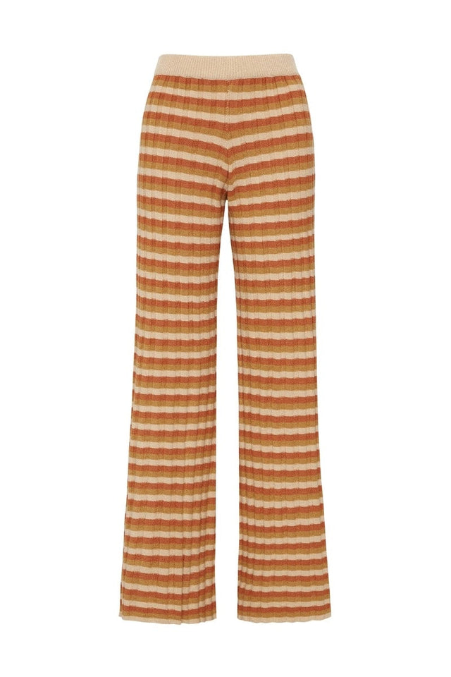 Damira Knit Pants Neutral Stripes (Exclusive) - Final Sale
