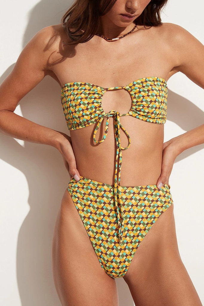 Reportero Productivo alineación Arriba Bikini Top Rio Print - Faithfull the Brand