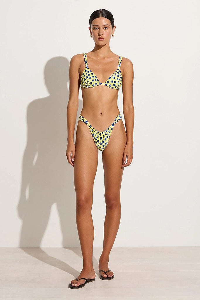 Andez Bikini Bottoms Gita Floral Blue Final Sale