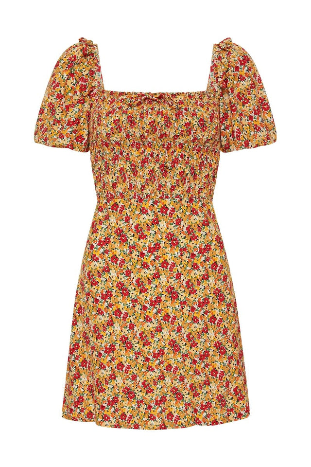 Il Carro Mini Dress La Gomera Floral Print - Final Sale