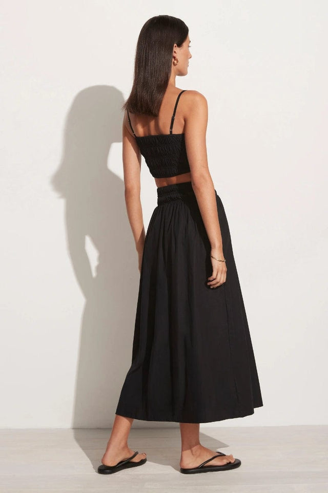 Liya Top Plain Black - Final Sale
