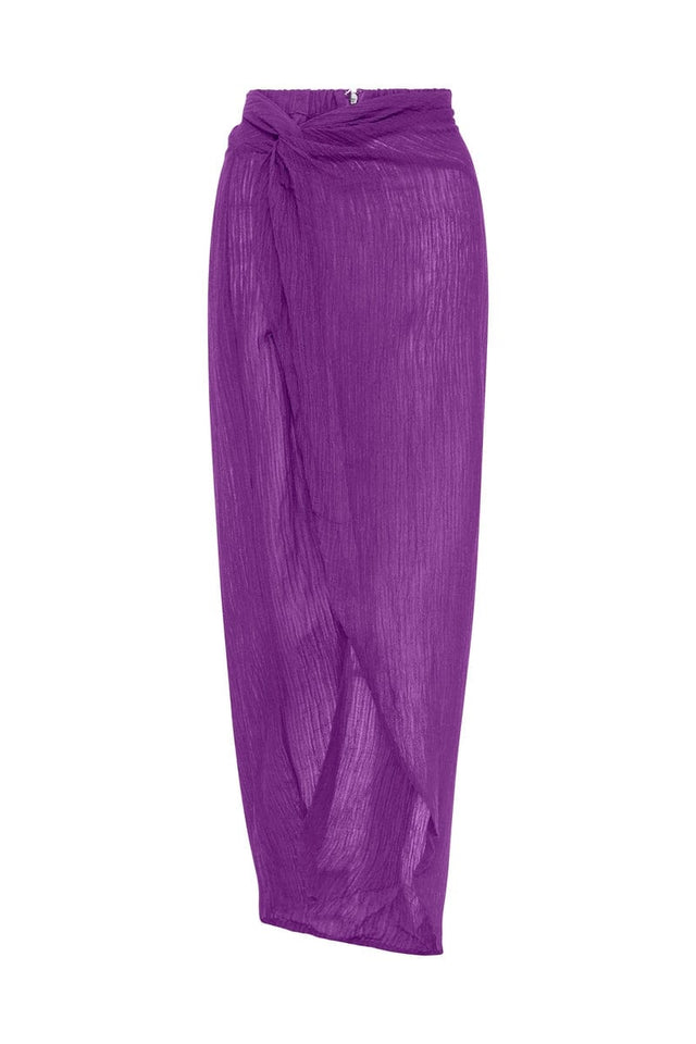 Lulu Maxi Skirt Violet - Final Sale