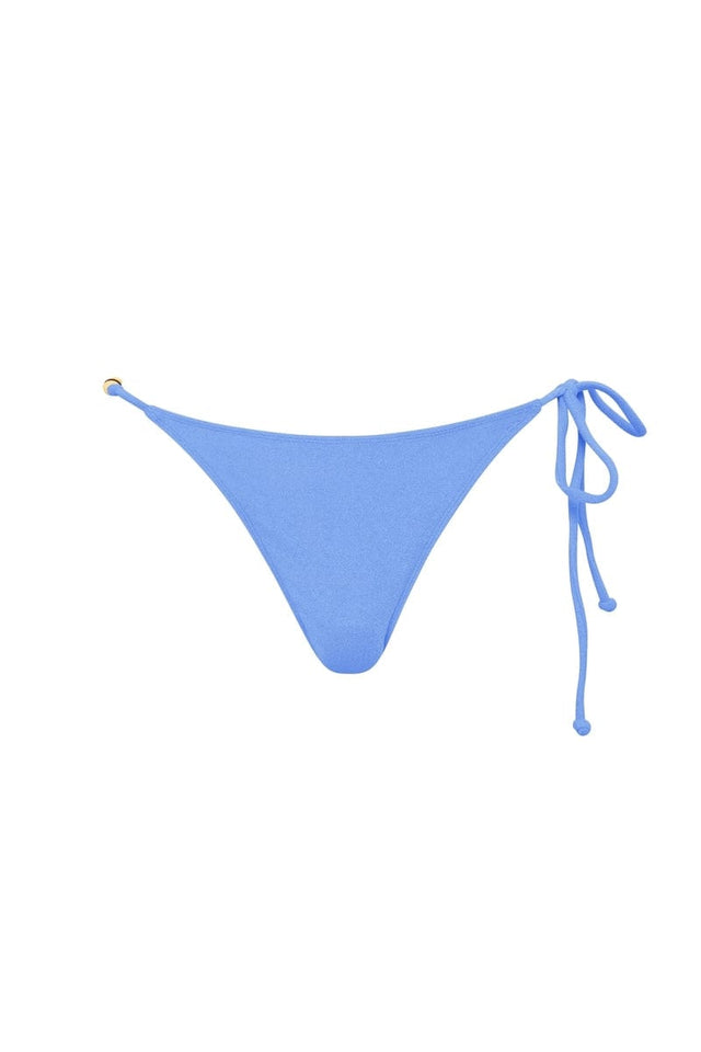 Di Mari Bikini Bottoms Sicilian Blue Towelling - Final Sale
