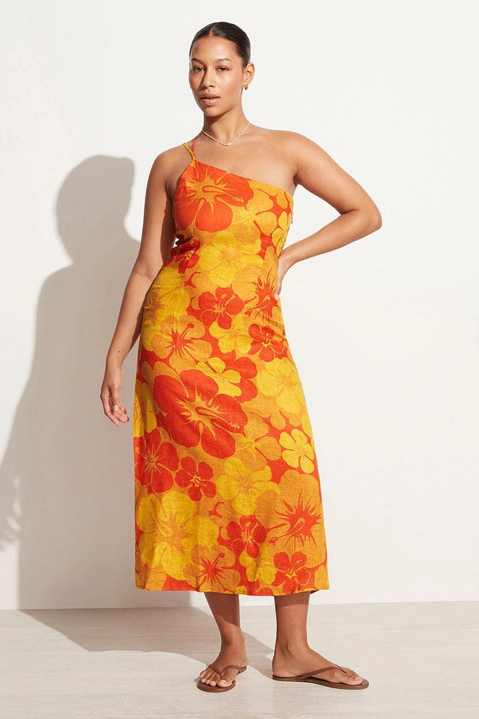 Faithfull the brand yasmin midi dress hot sale