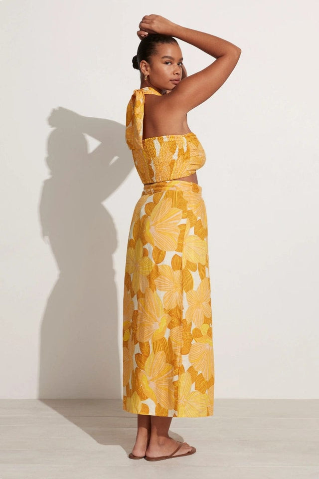 Casitas Wrap Skirt La Marieta Floral Print - Final Sale