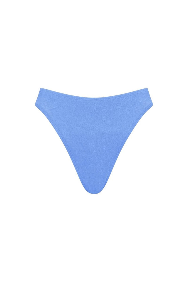 Citra Bikini Bottoms Sicilian Blue Towelling - Final Sale