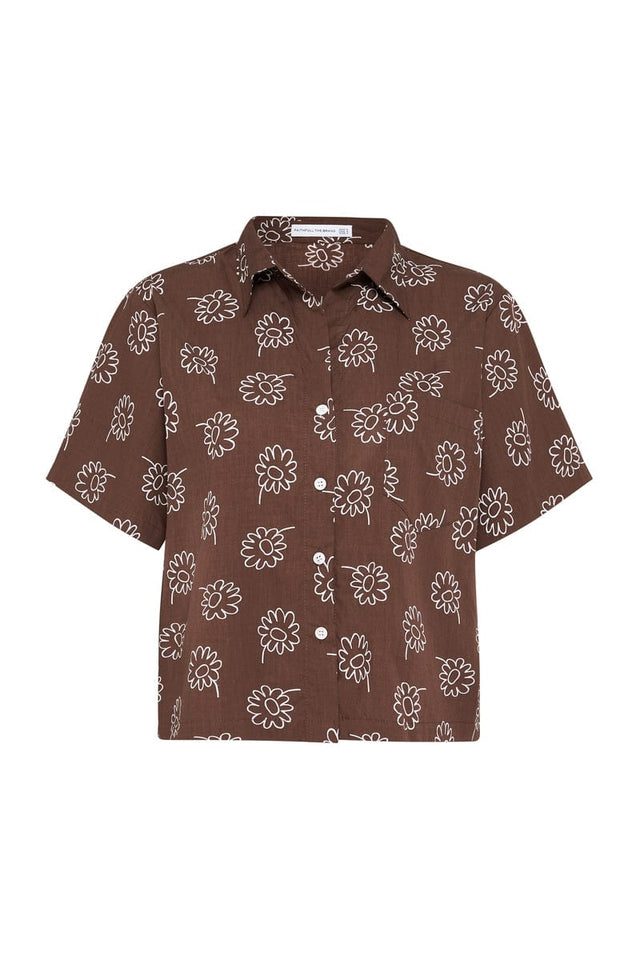 Lupe Shirt Girona Floral Print - Final Sale