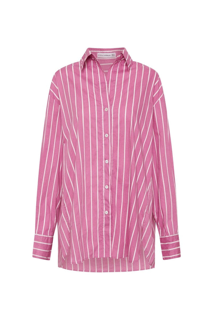 Shirt Faithfull Brand Lilac the Stripe Adia The Brand Daija Faithfull - – Print