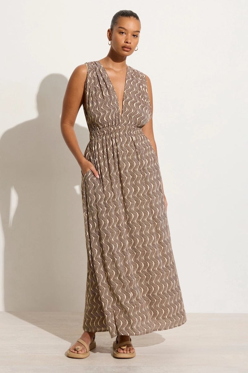 Faithfull the 2024 brand leopard dress