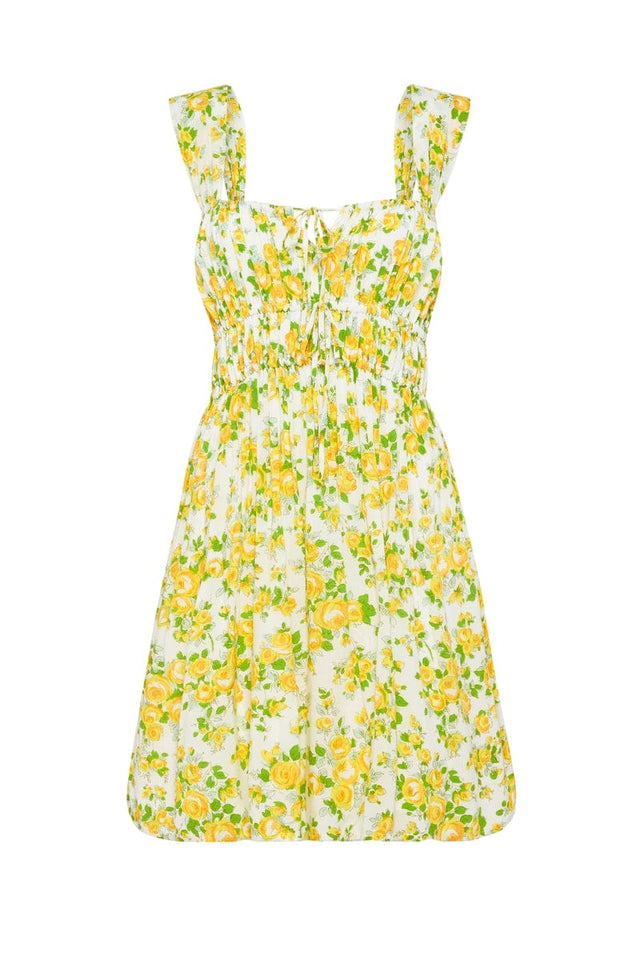 Praia Mini Dress Morello Floral Print - Final Sale