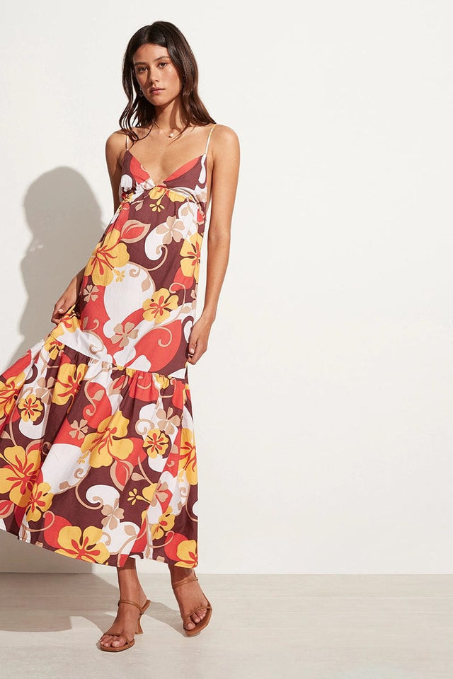 Noma Midi Dress Ulani Floral Print - Final Sale