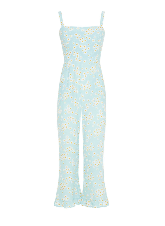 Zhoe Floral Print Frankie Jumpsuit  - Final Sale