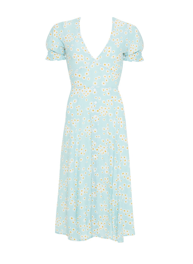 Zhoe Floral Print Ari Midi Dress  - Final Sale