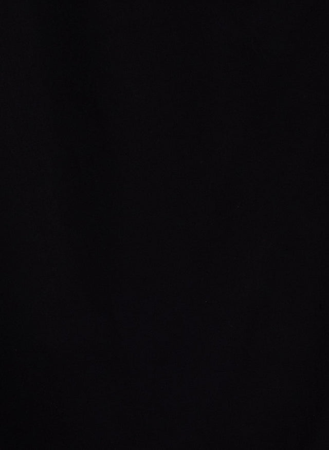 Candace Midi Dress Plain Black -Final Sale