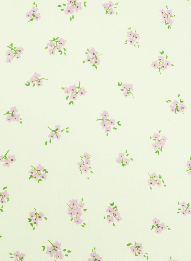 Isadora Top Luda Floral Lime - Final Sale
