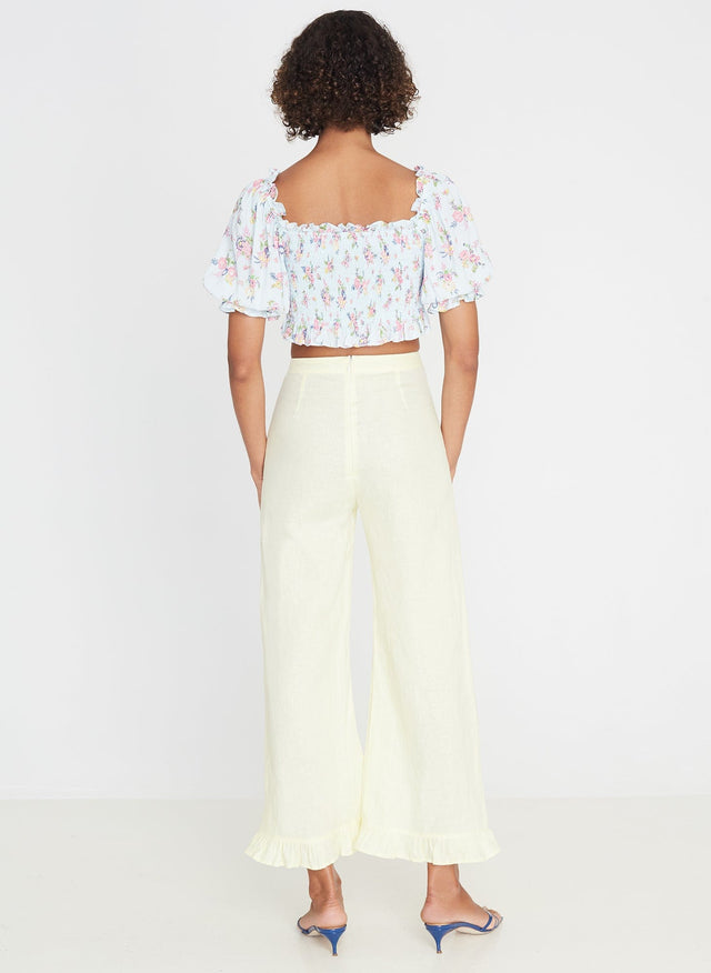 Isadora Top Juliette Floral Blue - Final Sale